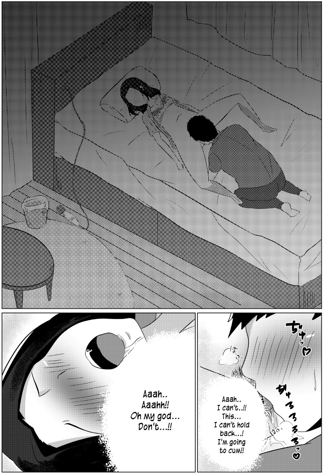 Hentai Manga Comic-Late Night Visit Leads Mother And Son To Marital Relations-Read-18